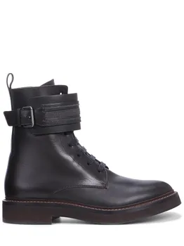 Ботинки кожаные BRUNELLO CUCINELLI
