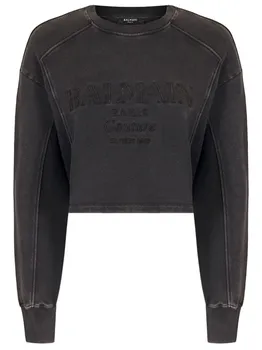 Толстовка хлопковая BALMAIN