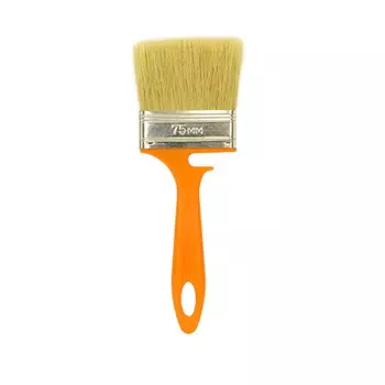 Кисть плоская ColorFlow Sturm 9040-35-075, 3&quot (75 мм), натуральная щетина