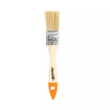 Кисть плоская Sparta Slimline 824205, 1" (25 мм), натуральная щетина, деревянная ручка