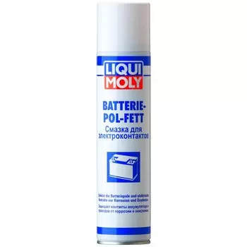 Смазка для защиты электроконтактов Liqui Moly Batterie-Pol-Fett, антикоррозийная, баллон 300мл, арт. 8046
