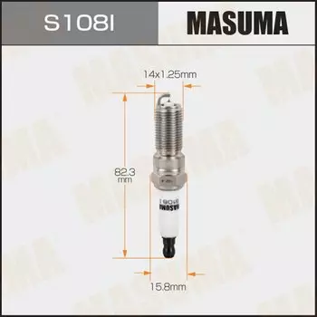 Свеча зажигания Masuma Iridium с иридиевым электродом, арт. LTR6AI-9