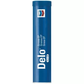Смазка пластичная Chevron Delo® Grease EP NLGI 2, для подшипников, с литием, синяя, туба 397г