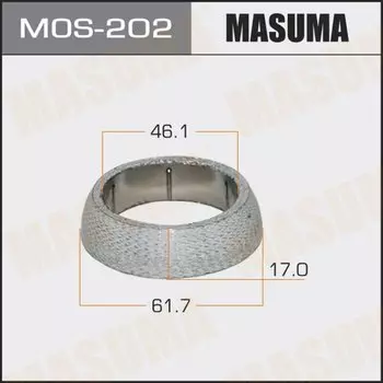 Упл.кольцо под выхл.коллект. "MASUMA" 46.1x61.7x17