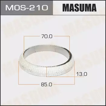 Упл.кольцо под выхл.коллект. "MASUMA" 70x85x13