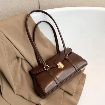 Винтажная сумка через плечо Niche Design Classic All-Match Small Square Bags Осень-Зима Новая высококачественная женская сумка-подмышка Pop