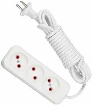 Удлинитель Lezard 720-0303-303 Lila 3х3м без заземл. 10А IP20