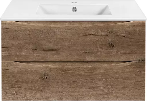 Тумба с раковиной дуб винтаж 91,5 см Vincea Mia VMC-2MC900VO + VBS-13990