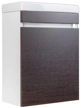 Тумба с раковиной венге 40 см Style Line Compact СС-00000417 + ЛС-00000247