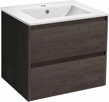 Тумба темный дуб 60 см Vincea Gio VMC-2G600RO