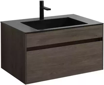 Тумба темный дуб 79,2 см Vincea Chiara VMC-2C800RO