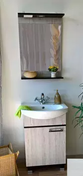 Тумба венге/северное дерево светлое 45,4 см L Sanflor Толедо H0000001283