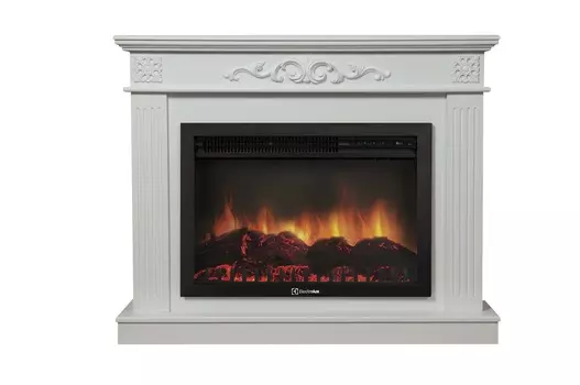 Камин Electrolux Sphere Plus EFP/P-2720RLS с порталом Noce 25 Белый