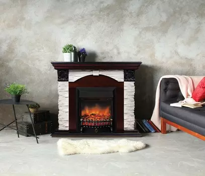 Каминокомплект DUBLIN LUX STD/EUG/24 AO + Fobos BL