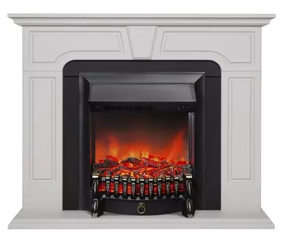 Каминокомплект THEODOR STD BG-F614 + FOBOS LUX BL