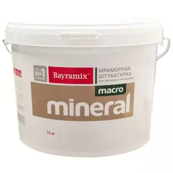 Штукатурка декоративная Bayramix Macromineral XL 15 кг цвет коричневый