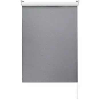 Штора рулонная Ромб 70x160 см серая