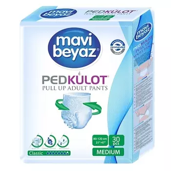 MAVI BEYAZ Подгузники-трусики для взрослых - M 30.0