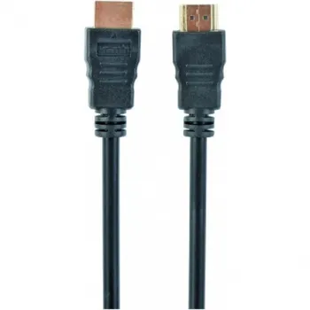 Кабель HDMI Gembird/Cablexpert CC-HDMI4-1M, 1м, v1.4, 19M/19M, черный, позол.разъемы, экран, пакет