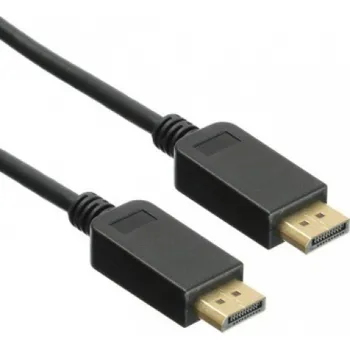 Кабель аудио-видео Buro v 12 DisplayPort (m)-DisplayPort (m) 5м контакты позолото черный (BHP DPP_12-5)