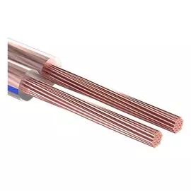 Кабель акустический Rexant 01-6205-3-10 2х1,00 мм, прозрачный BLUELINE, мини-бухта 10 м