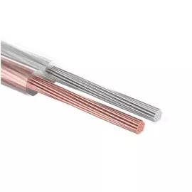 Кабель акустический Rexant 01-6303-10 2х0,50 мм, прозрачный SILICON, мини-бухта 10 м