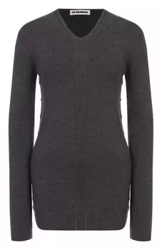 Шерстяной пуловер Jil Sander