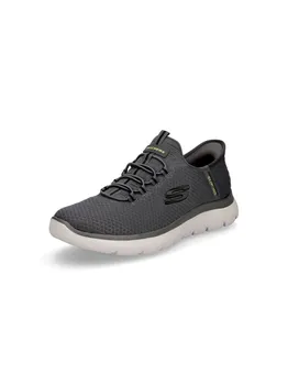 Кроссовки на шнуровке Skechers, серый