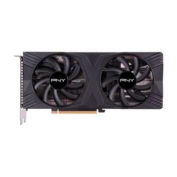 Видеокарта PNY GeForce RTX 4070 Super Verto OC Dual Fan, 12 ГБ, черный
