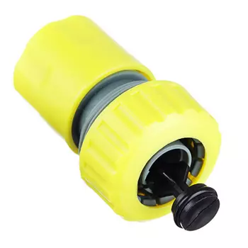 Коннектор для шланга d3/4" с аквастопом INBLOOM