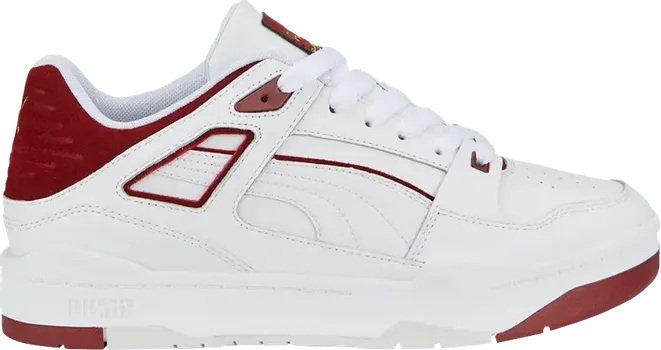 Кроссовки Puma Slipstream White Intense Red, белый