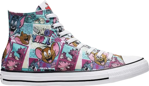 Кроссовки Converse Tom & Jerry x Chuck Taylor All Star High Multi-Color, разноцветный