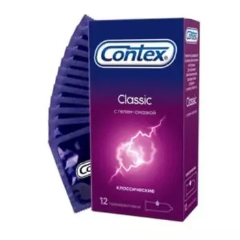 презервативы CONTEX Classic классические 12шт