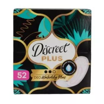 Прокладки гигиенические Discreet Deo Water Lily Plus Trio, 52 шт, ежедневные