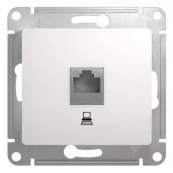 Розетка Glossa RJ45, 5E, SCHNEIDER
