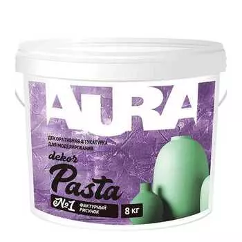 Штукатурка декоративная AURA Dekor Pasta №1 8кг (BEL) шт