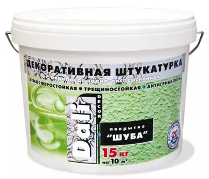 Штукатурка декоративная Dali-Decor шуба, 15 кг