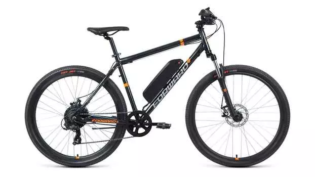 Volcano Plus 27,5 2.0 disc 500w (рост 19") 2020-2021, серый, 1BKW1E177004