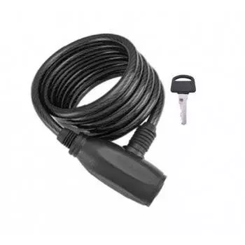 Замок противоугонный, GD11-999 (GK 102.506), трос, ключ, 1000 мм, 12 мм, GOLDEN KEY (, RNVGD1199901)