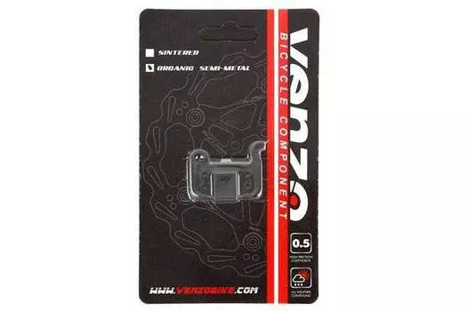 Тормозные колодки, VZ-E08D-003, Для дискового тормоза, Shimano xtr M965.966, saint M800. hone M601.d (14AR00000043)