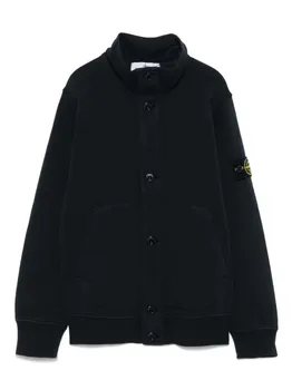 Stone Island Junior толстовка с нашивкой Compass, синий