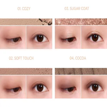 Палетка теней Merzy Mood Fit Shadow 8g 3 цвета S1 Amusing Rose