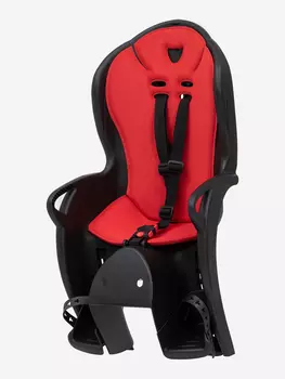 Детское велокресло Hamax Kiss Black/Red, Красный