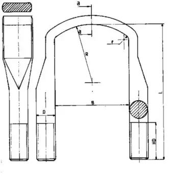 Стремянка рессоры WEWELER B020M22B005