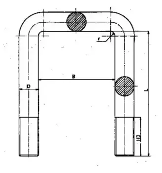 Стремянка рессоры WEWELER B022M20A065