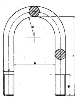 Стремянка рессоры WEWELER B124M20A049