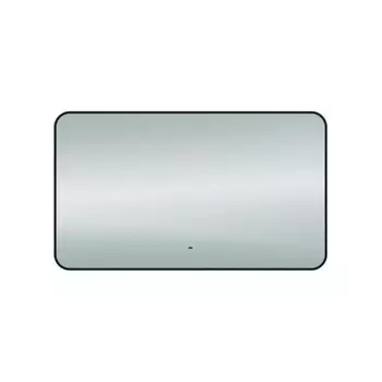 Зеркало Teymi Solli Black Soft Line 120x70, LED подсветка, сенсор на взмах T20230S