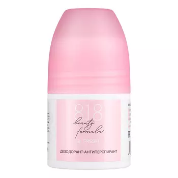 818 beauty formula, Дезодорант-антиперспирант, 50 мл