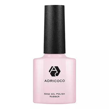 ADRICOCO, База для гель-лака Rubber, 8 мл