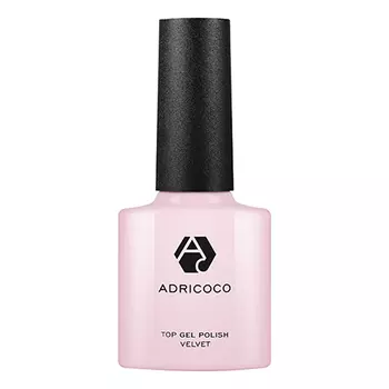 ADRICOCO, Топ для гель-лака Velvet, 8 мл
